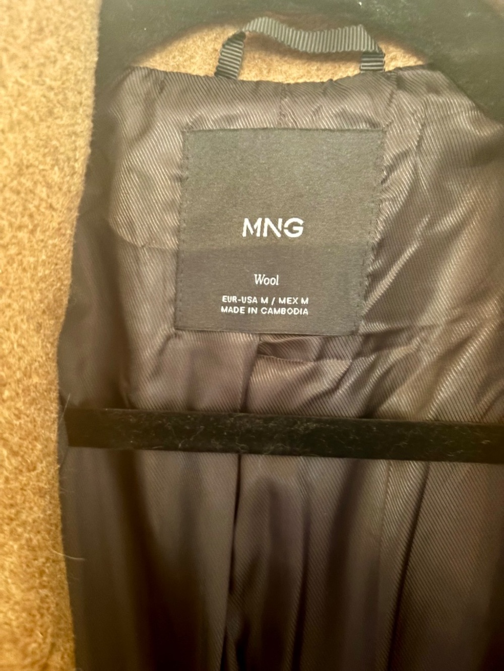 Double breasted wool coat - Picture 2 of 3